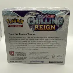 Pokemon TCG Sword Shield Chilling Reign Booster Box Factory Sealed - Image 4