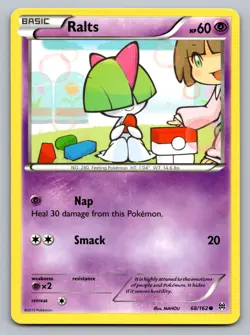 Pokemon TCG XY - BREAKthrough Ralts (68) 68/162 - Image 1
