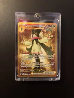 Pokemon Meowscarada EX TCG 256/193 Paldea Evolved Special Illustration Rare Holo - Image 1