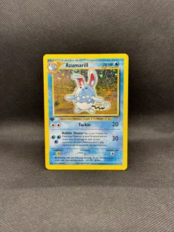 Azumarill 2/111 Neo Genesis-1st Edition Holo Pokemon TCG - Image 1