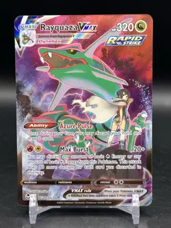 Rayquaza VMAX TG20/TG30 Silver Tempest Trainer Gallery Pokemon English NM - Image 1