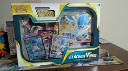 Pokemon TCG Glaceon V STAR Special Collection Box Sealed Evolving Skies Pack - Image 1