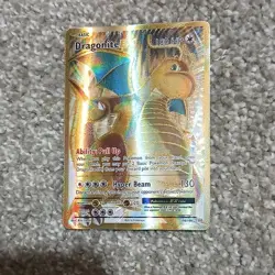 Pokemon TCG Dragonite EX 106/108 Full Art Ultra Rare Holo 180 HP Evolutions - Image 1