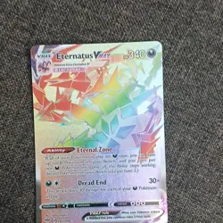 Pokemon TCG Eternatus VMAX Secret Rare Full Art Holo 192/189 Darkness Ablaze - Image 1
