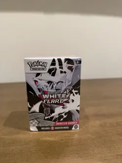 Pokemon TCG Scarlet & Violet White Flare Booster Bundle 6 Pack Factory Sealed - Image 1