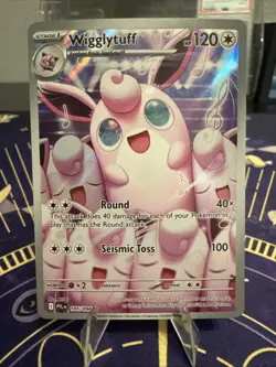 Wigglytuff - 105/094 - TCG Pokemon - Phantasmal Flames - Illustration Rare NM - Image 1