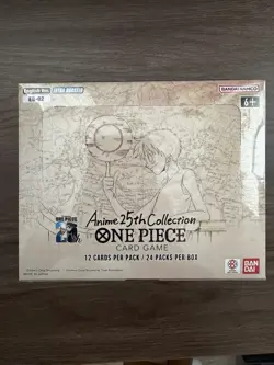 One Piece TCG EB-02 English Anime 25th Collection Booster Box, New Sealed EB02 - Image 1