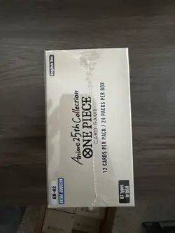 One Piece TCG EB-02 English Anime 25th Collection Booster Box, New Sealed EB02 - Image 2