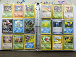 Pokemon Collection Binder Vintage Lot of Cards Holos WOTC E-Reader Promo - Image 5