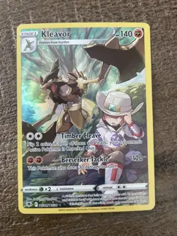 Kleavor TG08/TG30 SWSH10: Astral Radiance Trainer Gallery NM Pokemon Card TCG - Image 1