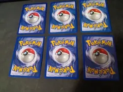 Lot Of 6 Pokemon TCG #17 Articuno and #30 Zapdos plus more Fossil Trading Cards - Image 4