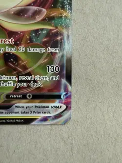 2021 Pokemon SWSH Chilling Reign Ultra Rare Holo Card Celebi VMAX #008/198 - Image 5