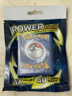 Pokemon Power Packs 40 Cards Per Pack X2 Guaranteed 1 Holo Rare Per Pack - Image 2