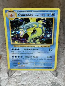 2016 Pokemon XY Evolutions #34/108 Gyarados Holo Foil Card Pokemon TCG - LP - Image 1