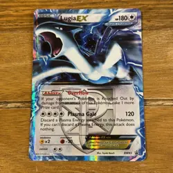 Pokemon Card Lugia EX BW83 Promo Plasma Holo Ultra Rare Black & White 2013 - Image 1