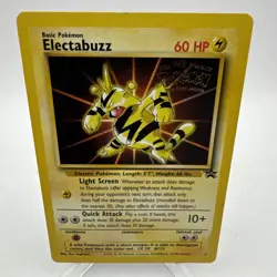 Pokemon Card - Electabuzz (WB Movie Promo) - WoTC Promo Stamped #2 LP - Image 1