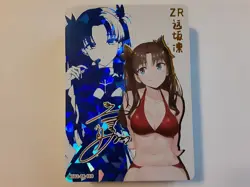 Rin Tohsaka Fate FGO Goddess Story ZR-034 Anime Girl Waifu Card - Image 1