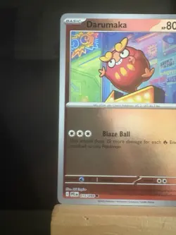 DARUMKA 015/094 Phantasmal Flames NM Reverse Holo Common Pokemon TCG Card - Image 2