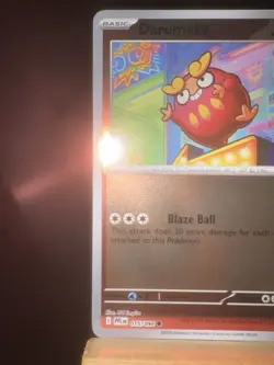 DARUMKA 015/094 Phantasmal Flames NM Reverse Holo Common Pokemon TCG Card - Image 5