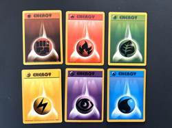 Pokemon TCG 1999 Base Set Unlimited - Energy Lot 6 Cards - Image 1
