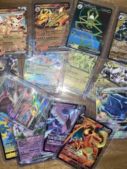 Pokemon 3 ULTRA RARE CARD LOT GX, EX, V, VMax, Full Art, Secret Or Rainbow Rare! - Image 1