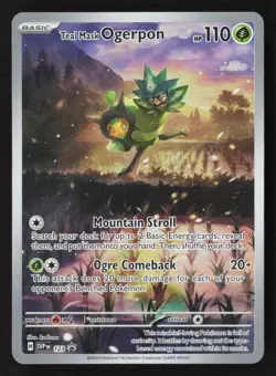 Teal Mask Ogerpon - Promo SV: Scarlet & Violet Promo Cards 123 NM - Image 1