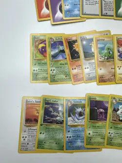 Lot of 40 Random Assorted Pokemon Playing Cards Vintage 1999 (As Pictured) - Image 4