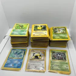 Pokemon Cards Bulk Lot 500x WOTC Base Set Shadowless Jungle Fossil - Image 1