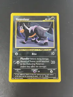 Houndour 39/75 Pokemon Card Neo Discovery - Image 1