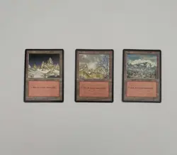 MTG Ice Age Basic Land Lot - 38 Lands - LP To MP - Image 2