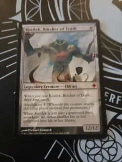 Kozilek, Butcher of Truth Rise of the Eldrazi HP - Image 1