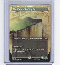 Magic MTG Avatar The Last Airbender The Walls of Ba Sing Se Borderless Foil M032 - Image 1