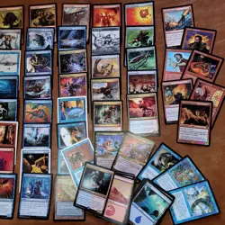 Heaven to Earth Games POISON infect Toxic COMMANDER DECK MTG - Red and BLUE - Image 2