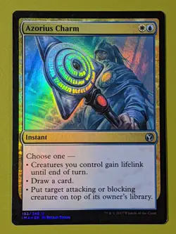 FOIL Azorius Charm x1 Iconic Masters 1x Magic the Gathering MTG - Image 1
