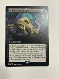 Ripples of Undeath (Extended Art) Modern Horizons 3 Magic the Gathering MTG - Image 1