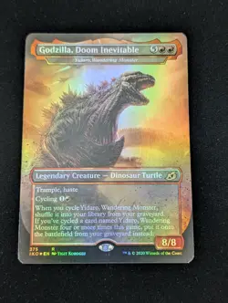 MTG Ikoria Godzilla Alt Art Complete Lot Foil+ sealed Secret Lair Godzilla Lands - Image 3