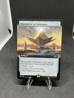 Monument to Endurance (Extended Art) Aetherdrift Regular MTG 0394 - Image 1