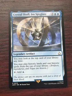 1x CRYSTAL SKULL, ISU SPYGLASS - Assassin's Creed - MTG - Magic the Gathering - Image 1