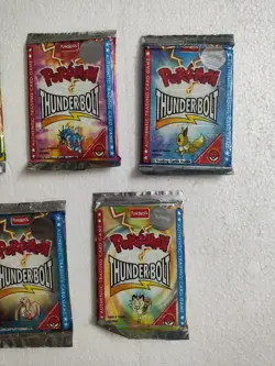 (X5) Funskool India Pokemon Thunderbolt Series Compelete Set Sealed Packs - Image 2