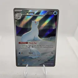 Pokemon TCG Dewgong 097/094 Illustration Rare Mega Evolution Phantasmal Flames - Image 1