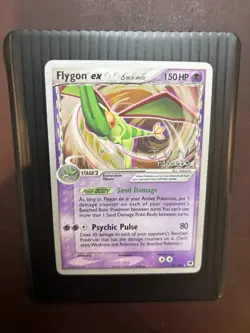 Pokemon TCG Dragon Frontiers Flygon ex 92/101 World Championships Non Holo LP - Image 1