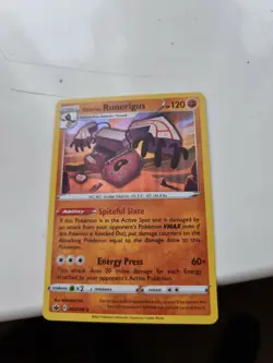 Pokemon Galarian Runerigus 083/198 Chilling Reign Holo Rare - Image 1