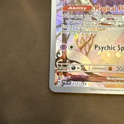 Pokemon TCG Mismagius Paldea Evolved Illustration Rare 212/193 Near Mint - Image 5