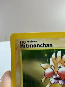 Pokemon Vintage WOTC Hitmonchan 7/102 Base Set Unlimited Holo Rare - Image 4