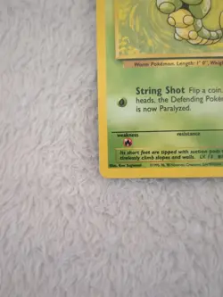 Pokemon TCG Caterpie Base Set 45/102 Regular LP. - Image 4