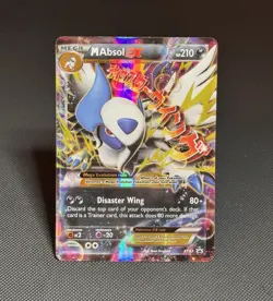 Pokemon TCG: M Absol EX XY63 - Black Star Promo - *LP (Off Center)* - Image 1