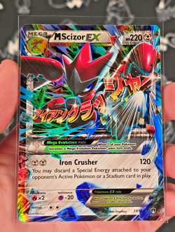 M Scizor EX 77/122 - Pokemon XY Breakpoint Holo - NM Pokemon TCG 2016 - Image 1