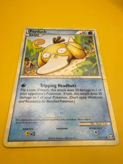 Psyduck 74/102 Regular Common Triumphant Pokemon 2010 LP - Image 5