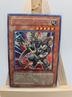 Yu-Gi-Oh! TCG Gladiator Beast Spartacus 1st Edition GLAS-EN018 Near Mint - Image 1