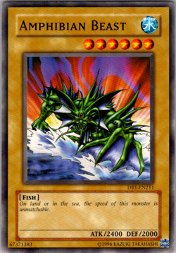 Amphibian Beast DB1-EN211 Common Unlimited LP - Image 1